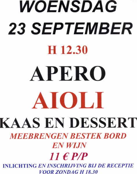 aiolie murre zonvakanties